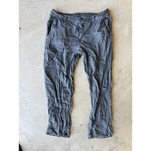 Calvin Klein 100% Linen Casual Pants – Grey – 30x30